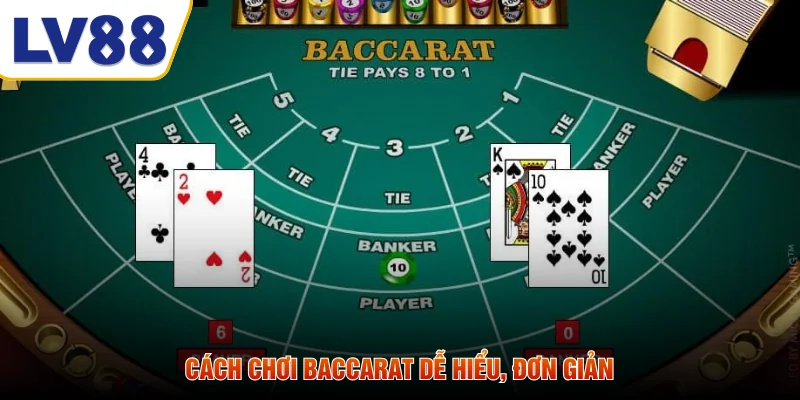 Cách chơi baccarat dễ hiểu, đơn giản
