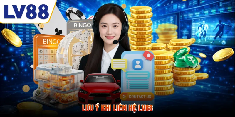 Lưu ý khi liên hệ LV88